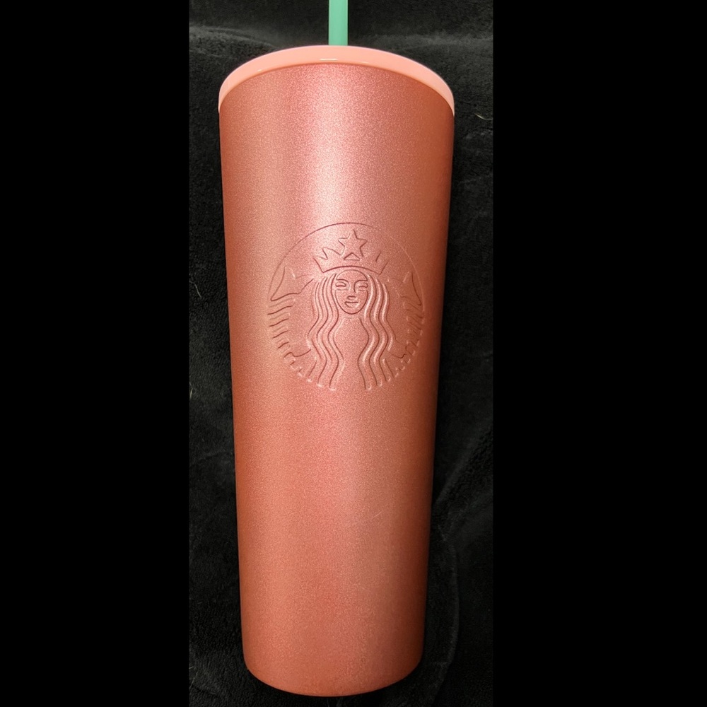 Starbucks Valentines Rose Gold Tumbler 2020